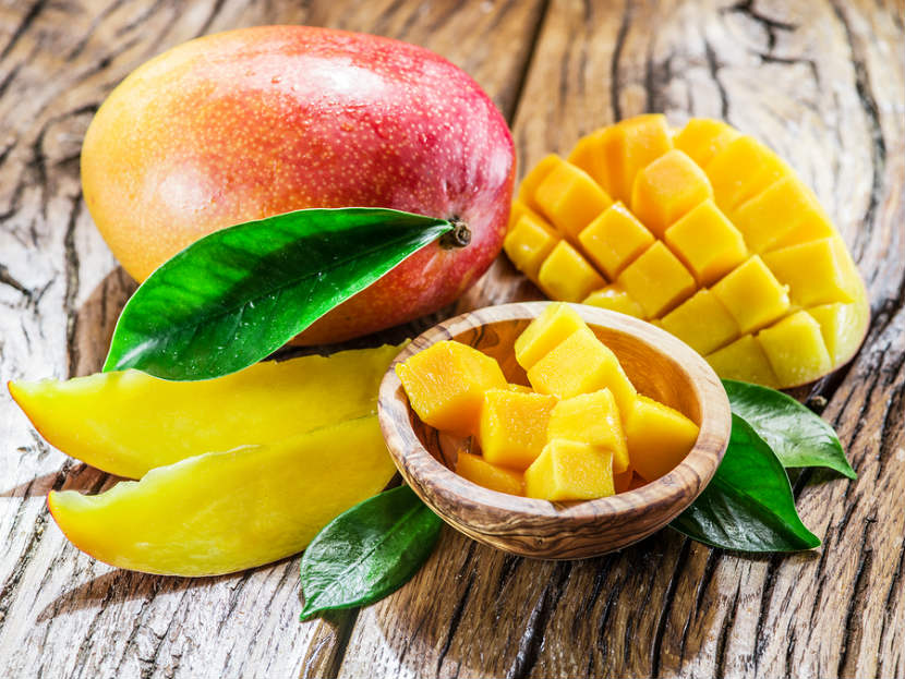 recipe, mango salad, mango