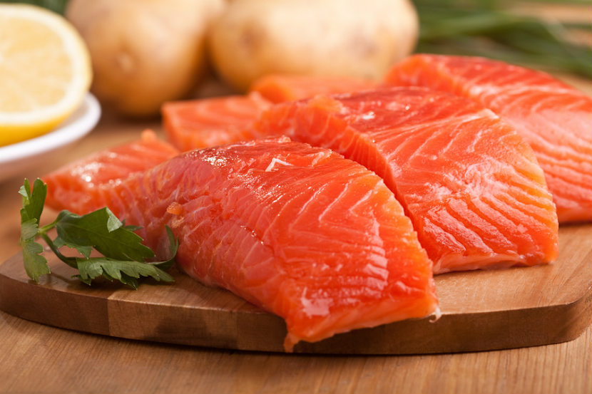 wild salmon, farmed salmon, fish