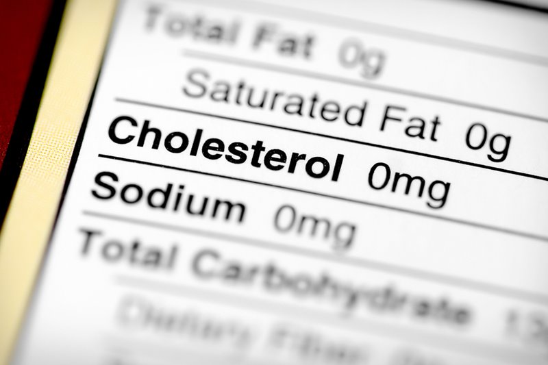 nutrition label